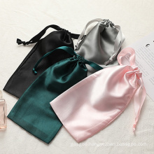 Silk Face Mask Sleep Eye Mask Silk Satin Pillowcase Hair Drawstring Pouch